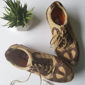 K9 Women's Shoes Brown with Sparkles, NWOT